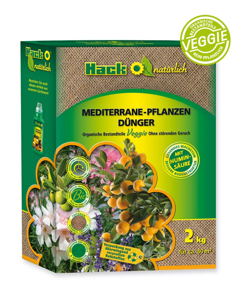 Fertilizzante organico per piante mediterranee