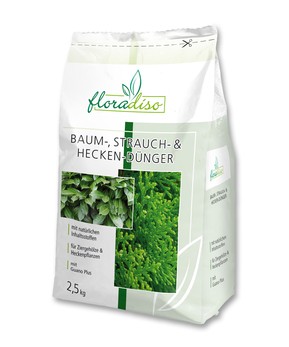 Baum-, Strauch & Heckendünger mit Guano